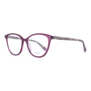 Paarse Cat Eye Demo Bril Furla , Purple , Dames