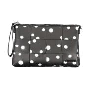 Polka Dot Handtas met Meerdere Compartimenten Desigual , Black , Dames