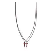 Messing ketting Dsquared2 , Black , Heren