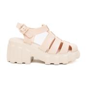 Beige Fisherman Sandals met Caged Design Melissa , Beige , Dames