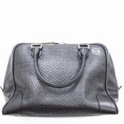 Pre-owned Leather totes Loewe Pre-owned , Gray , Dames