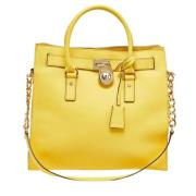 Pre-owned Leather totes Michael Kors Pre-owned , Yellow , Dames