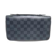 Pre-owned Canvas wallets Louis Vuitton Vintage , Blue , Dames