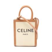 Pre-owned Leather celine-bags Celine Vintage , Beige , Dames