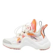 Pre-owned Leather sneakers Louis Vuitton Vintage , Multicolor , Dames