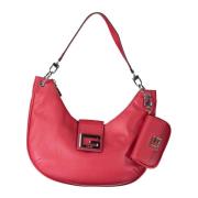 Rode handtas met verwijderbare muntportemonnee Guess , Pink , Dames