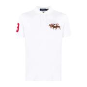 Witte Casual Polo Shirt voor Mannen Polo Ralph Lauren , White , Heren
