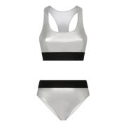 Stijlvolle Bikini Zwemkleding Dolce & Gabbana , Gray , Dames