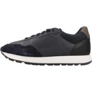 Casual Sneakers voor Dagelijks Gebruik Geox , Blue , Heren