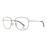 Zwarte Titanium Rechthoekige Optische Monturen Aigner , Gray , Unisex