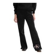 Premium Monogram Jog Pants Calvin Klein Jeans , Black , Dames