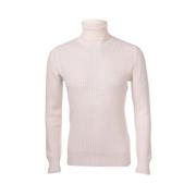 Turtle Neck Sweater Gran Sasso , Beige , Heren