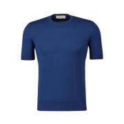 Casual T-shirt Gran Sasso , Blue , Heren