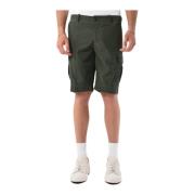 Cargo Shorts Bermuda Style RRD , Green , Heren