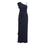 Elegante Cocktailjurk Glamour Silhouet vera mont , Blue , Dames