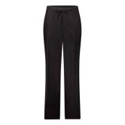 Broek met strikceintuur Betty & Co , Black , Dames