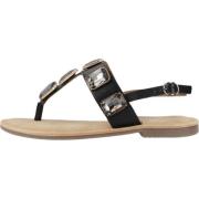 Stijlvolle Platte Sandalen Carmela , Black , Dames