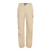 Cargo Beige Broek Karl Lagerfeld , Beige , Dames