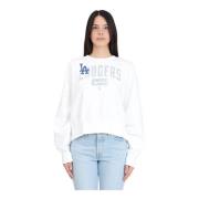 Witte Crewneck Sweatshirt voor Vrouwen Nike , White , Dames