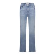 Lola Straight Jeans Comfortabel Wasbaar Fabienne Chapot , Blue , Dames