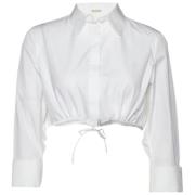 Pre-owned Cotton tops Alaïa Pre-owned , White , Dames