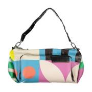 Roze Handtas met Meerdere Zakken Desigual , Multicolor , Dames