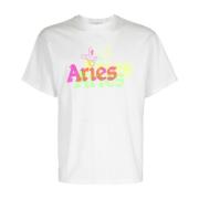 T-Shirts Aries , White , Heren