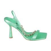 High Heel Sandals Aldo Castagna , Green , Dames