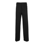 Slim Fit Jeans met Zijstrepen Department Five , Black , Dames