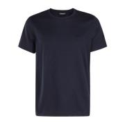 Casual Katoenen T-shirt Dondup , Blue , Heren