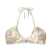 Beige Zeekleding Dahlia Stijl MC2 Saint Barth , Beige , Dames