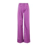 Elegante Zwarte Jurk voor Vrouwen Andamane , Purple , Dames