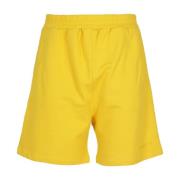 Casual Bermuda Sweatpants Dondup , Yellow , Heren