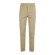 Stijlvolle Paride Chino Broek Tela Genova , Brown , Heren