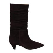 Stijlvolle Suede Schoenen Anna F. , Brown , Dames