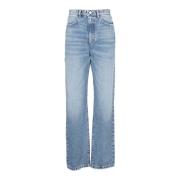 Klassieke Regular Fit Jeans Icon Denim , Blue , Dames