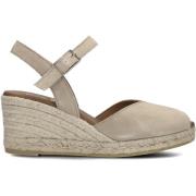 Taupe Suede Espadrilles 2008 Viguera , Beige , Dames