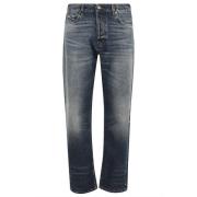 Vintage Denim Jeans Haikure , Blue , Heren
