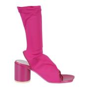 Stijlvolle Enkellaars voor Vrouwen MM6 Maison Margiela , Pink , Dames