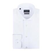 Wit Business Overhemd Slim Fit Cavallaro , White , Heren