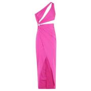 Lycra Cut Out Jurk Amen , Pink , Dames