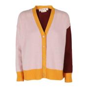 Stijlvolle Gebreide Cardigan Sweater Marni , Multicolor , Dames