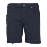 Katoenen Bermuda Shorts Dondup , Blue , Heren