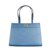 Logo Print Shopper Blauw Baldinini , Blue , Dames