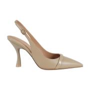 Elegante Leren Pumps Malone Souliers , Beige , Dames