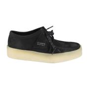 Klassieke Wallabee Schoenen Clarks , Black , Heren