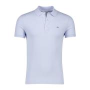 Lichtblauw poloshirt met korte mouw Lacoste , Blue , Heren