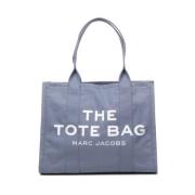 Lichtblauwe Katoenen Tote Tas Marc Jacobs , Blue , Dames