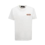 Patch Logo T-Shirt Dsquared2 , White , Dames