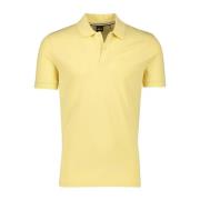 Gele Polo met korte mouwen Hugo Boss , Yellow , Heren